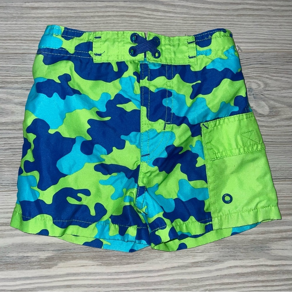 ⭐Mick Mack LTD Baby Boys Swim Trunks 12M⭐